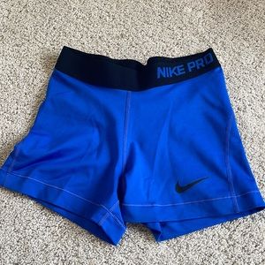 Blue Nike Pros